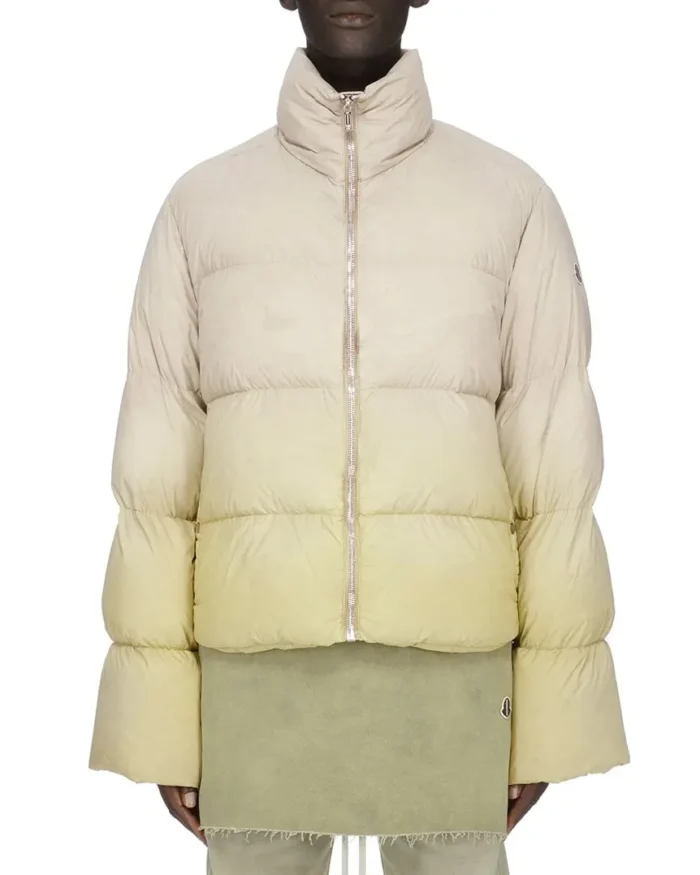 Asap Rocky Moncler X Rick Owens Down Jacket Acid Front