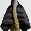 Asap Rocky Moncler X Rick Owens Down Jacket Black Hanged