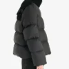 Asap Rocky Moncler X Rick Owens Down Jacket Black Side