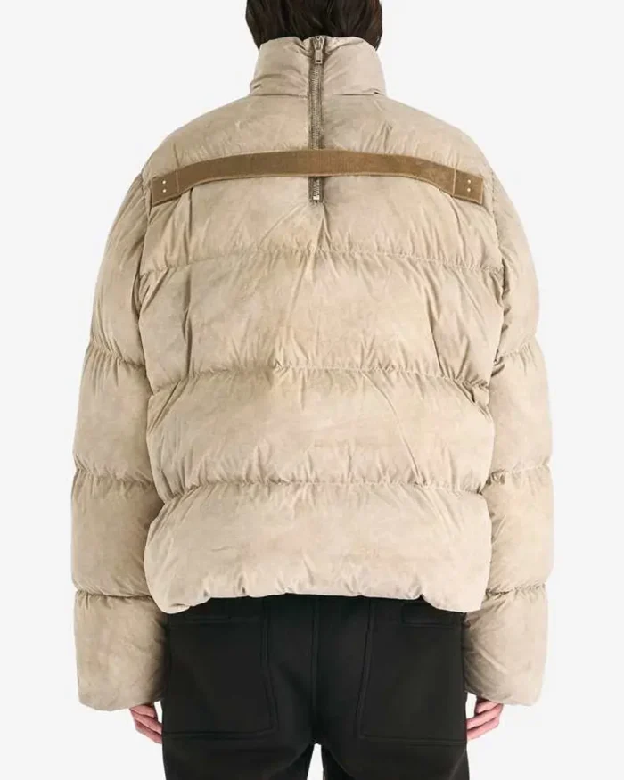 Asap Rocky Moncler X Rick Owens Down Jacket Dirt Back