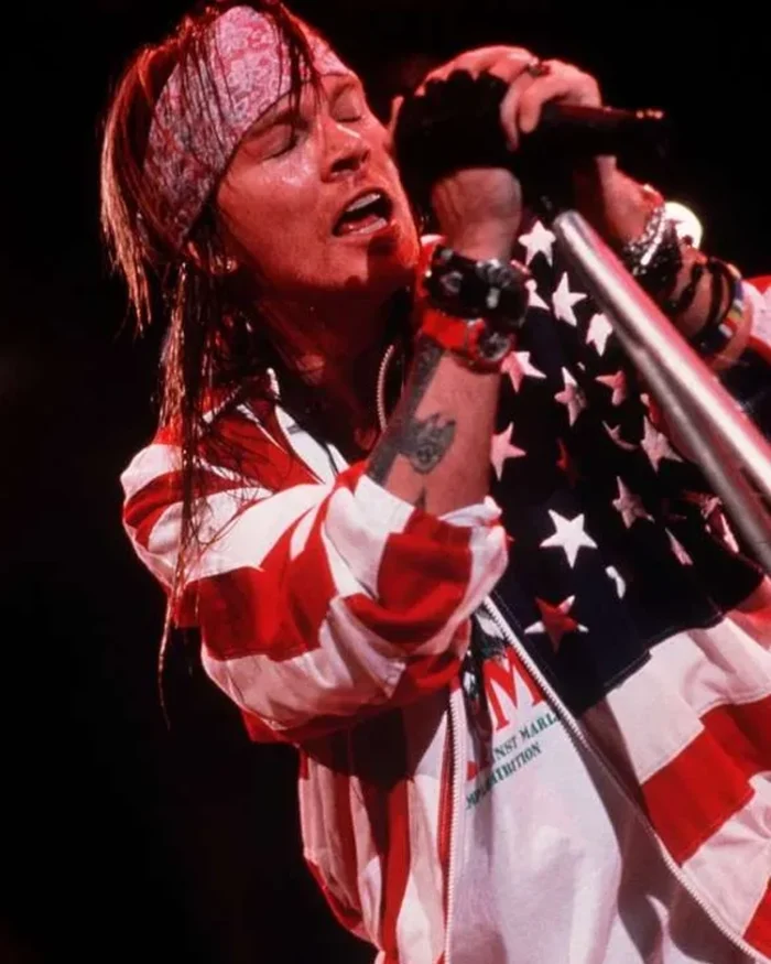 Axl Rose American Flag Jacket