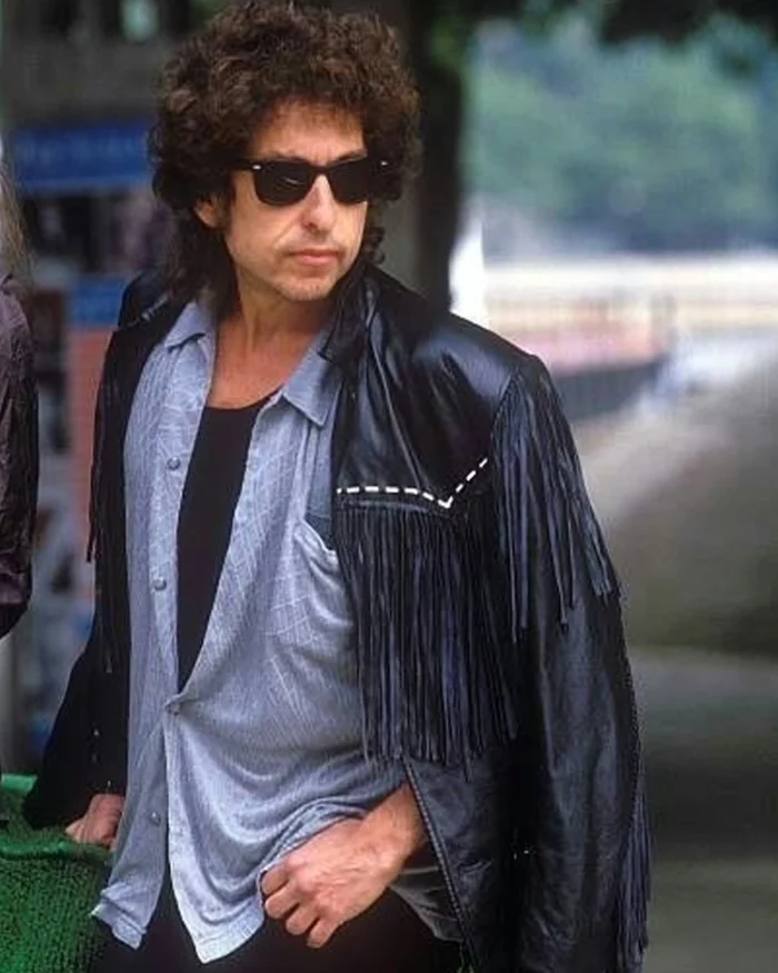 Bob Dylan Black Fringed Leather Jacket