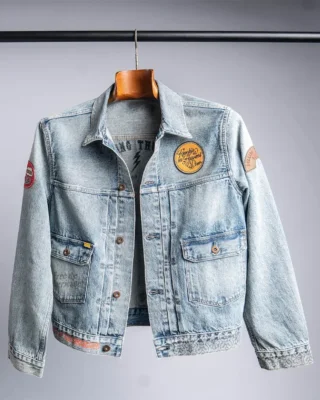 Bob Dylan Rolling Thunder Tour Jacket - hanged front look