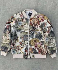 Claim to Fame S03 Ddrick Floral Bomber Jacket For Men And Women On Sale