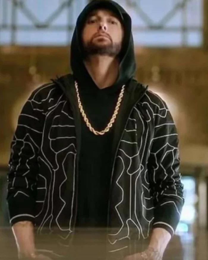 Eminem Houdini 2024 Black Jacket