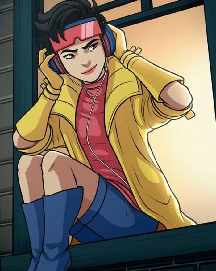 Jubilee X-Men ’97 Yellow Trench Coat