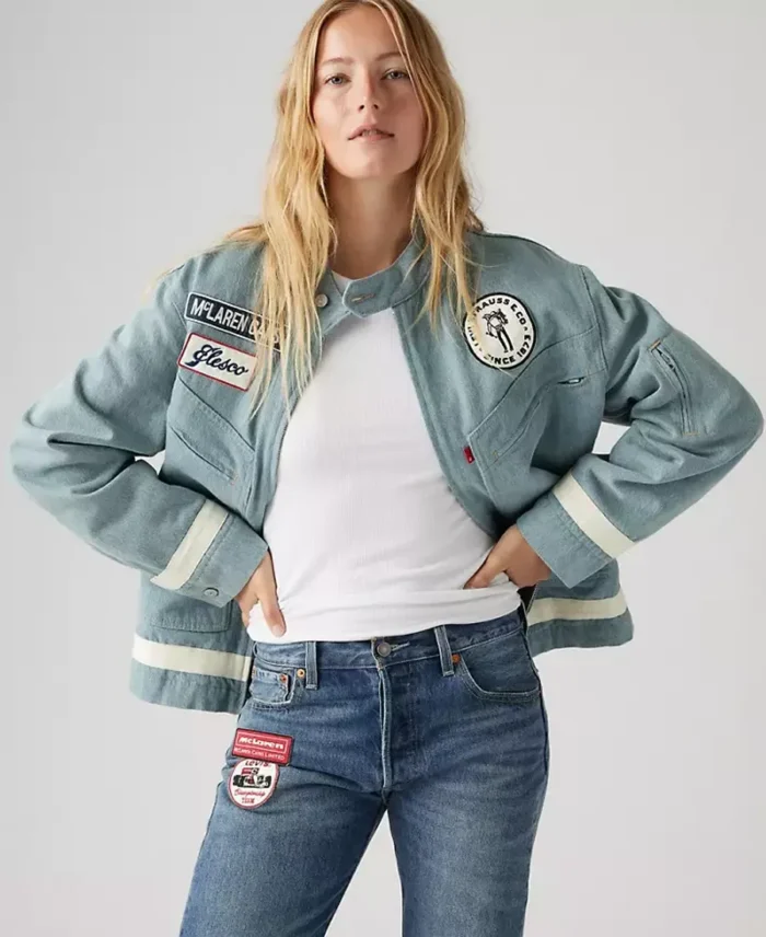 Levi’s X Mclaren Racing Jacket Front Open Look - Tlj