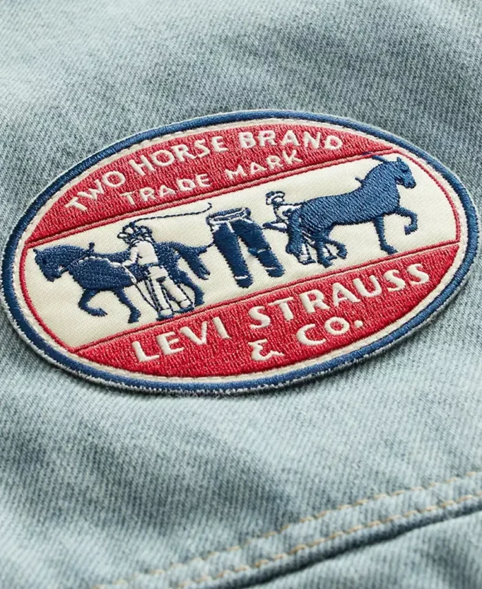 Levi’s X Mclaren Racing Jacket Front Patch Closeup - Tlj