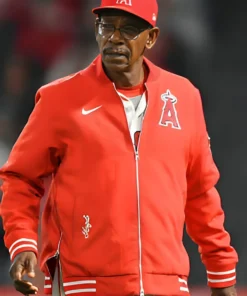 Los Angeles Angels Red Bomber Jacket