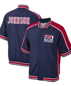 Magic Johnson USA Basketball Jacket