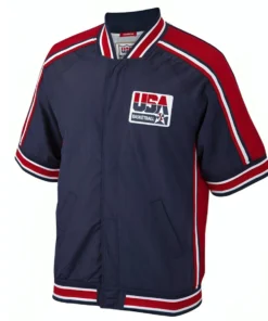 Magic Johnson USA Basketball Jacket For Men And Women On Sale