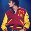 Michael Jackson Thriller Red Varsity Jacket