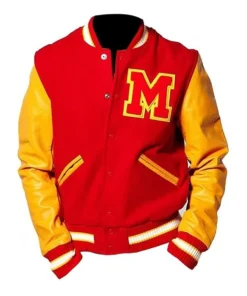 Michael Jackson Thriller Red Varsity Jacket For Men And Women On Sale