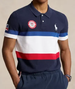 Polo Team USA 2024 Flagbearer Polo Shirt