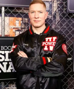 Power Book Iv Force Joseph Sikora Black Varsity Jacket