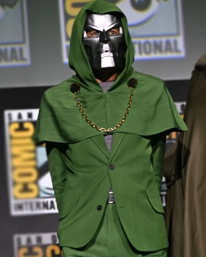 Robert Downey Jr Doctor Doom Green Blazer