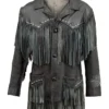 Shop Bob Dylan Black Fringed Leather Jacket For Men And Women On Sale 