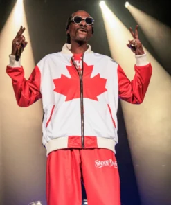 Shop Snoop Dogg Cali to Canada Tour 2024 Flag Jacket For Men And Women On Sale