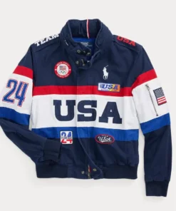 Shop Team USA 2024 Flagbearer Jacket For Men And Women On Sale