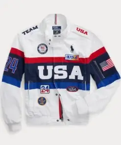 Shop Team USA Olympics 2024 Closing Ceremony Jacket  For Men And Women On Sale