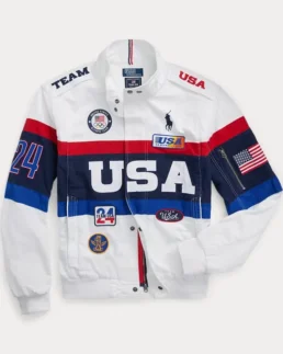 Shop Team USA Olympics 2024 Closing Ceremony Jacket  For Men And Women On Sale