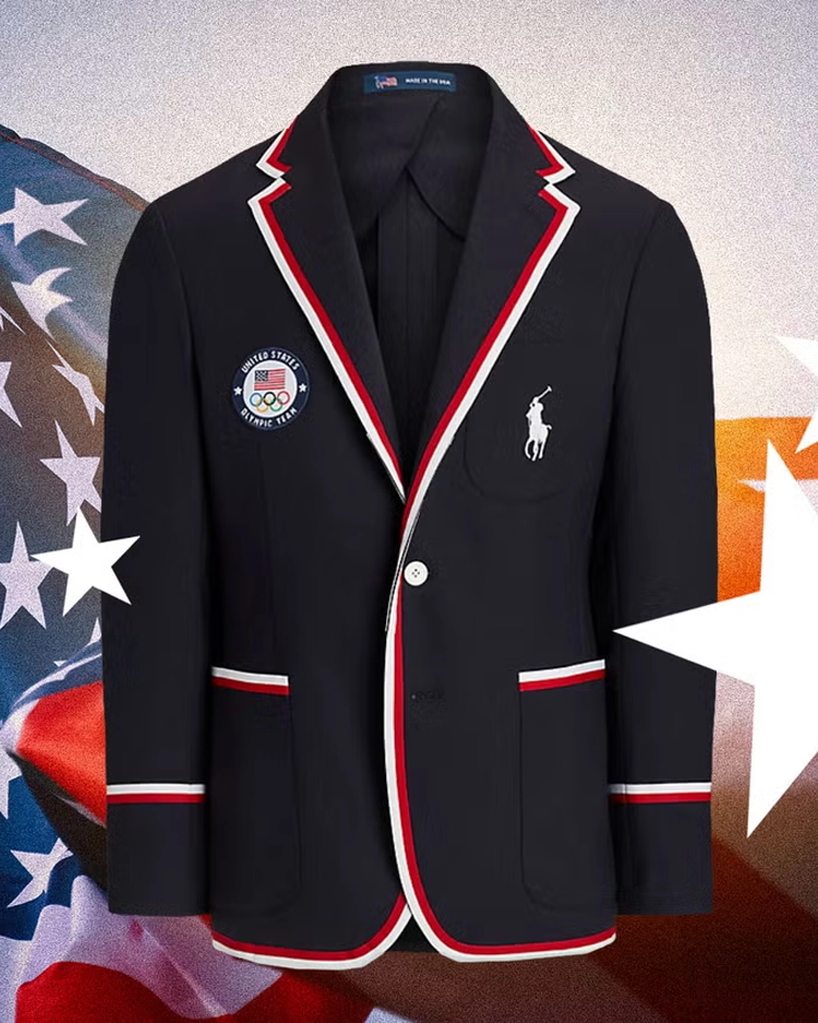 Shop Team USA Olympics 2024 Opening Ceremony Blazer For Men And Women On Sale