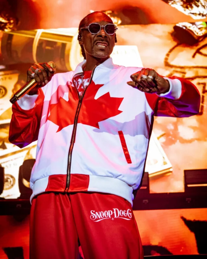 Snoop Dogg Cali To Canada Tour 2024 Flag Jacket