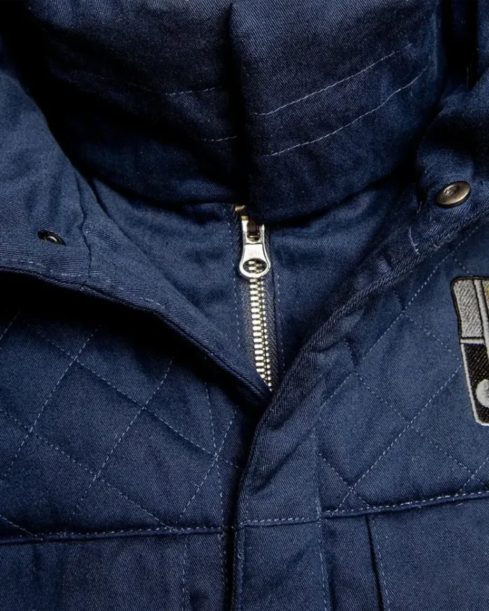 Star Wars Han Solo Hoth Jacket Front Closeup