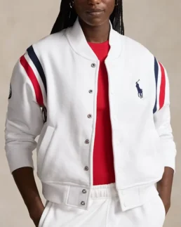 Team USA Fleece Baseball Jacket