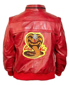 The Karate Kid Johnny Lawrence Cobra Kai Leather Jacket