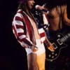 Axl Rose American Flag Jacket Side View