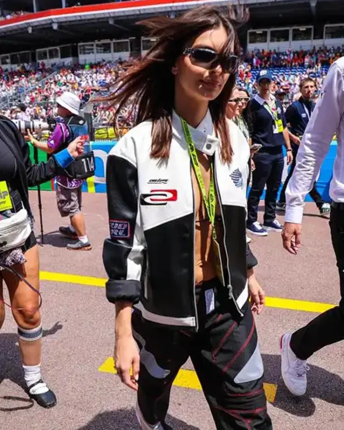 Emily Ratajkowski F1 Monaco Grand Prix Jacket Front