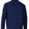 Han Solo Blue Bespin Jacket Back