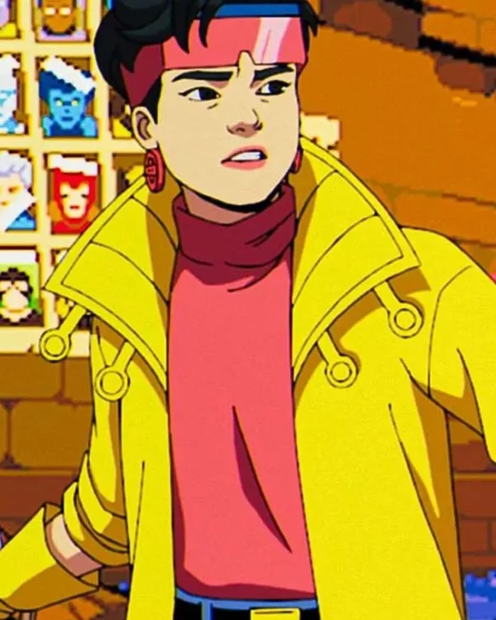 Jubilee X-Men ’97 Yellow Trench Coat Front