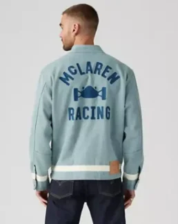 levi’s x mcLaren racing jacket back