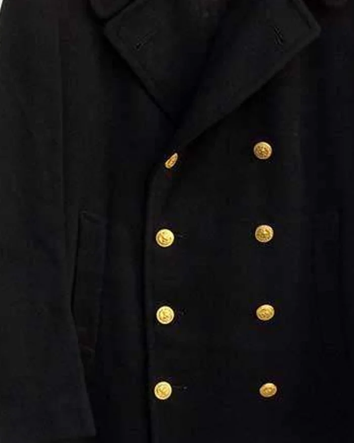 1939 Navy Officer Bridge Coat Front Closure