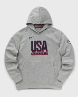 2024 Olympics Team USA Basketball Practice Hoodie front