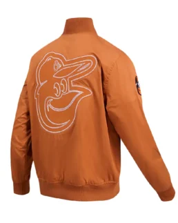 Baltimore Orioles Paint The City Twill Jacket back