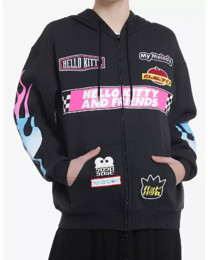 Hello Kitty And Friends Racing Hoodie