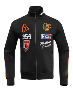 MLB Baltimore Orioles Fast Lane Track Jacket