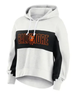 MLB Baltimore Orioles Oatmeal Up For It Pullover Hoodie