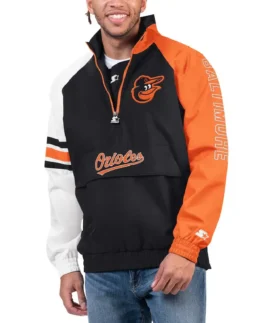 MLB Baltimore Orioles Starter Elite Raglan Jacket