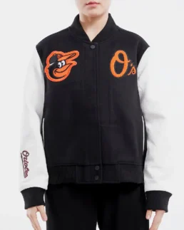 MLB Baltimore Orioles Wool Varsity Jacket