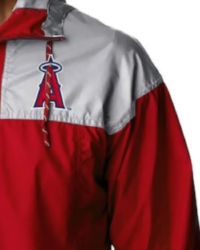 Mlb Los Angeles Angels Columbia Omni-Shade Windbreaker Jacket Side