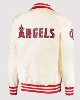 MLB Los Angeles Angels The Captain II Varsity Jacket back