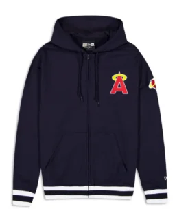 MLB Los Angeles Coop Logo Hoodie - trendy LEATHER jackets