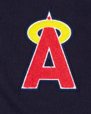 MLB Los Angeles Coop Logo Hoodie closeup