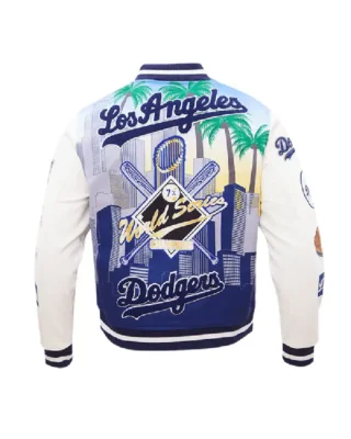 MLB Los Angeles Dodgers Remix Varsity Jacket back side