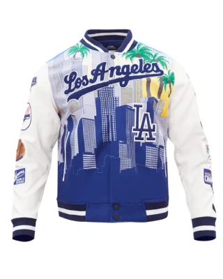 MLB Los Angeles Dodgers Remix Varsity Jacket front