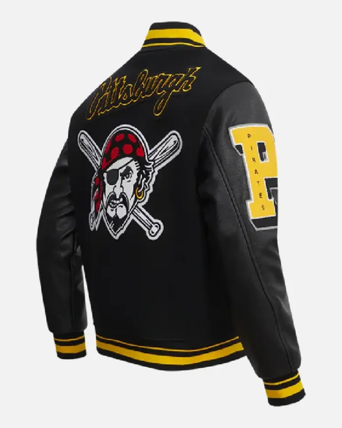 Mlb Pittsburgh Pirates Mash Up Varsity Jacket Side